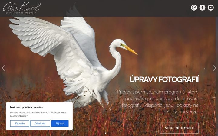 Screenshot of alesfoto.cz