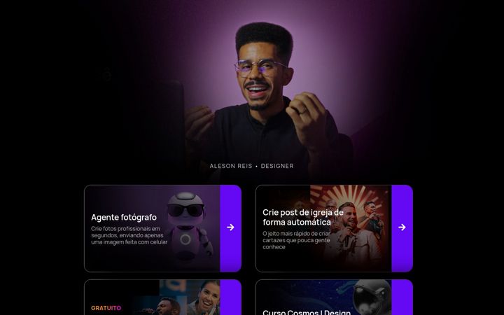 Képernyőkép: alesonreis.com