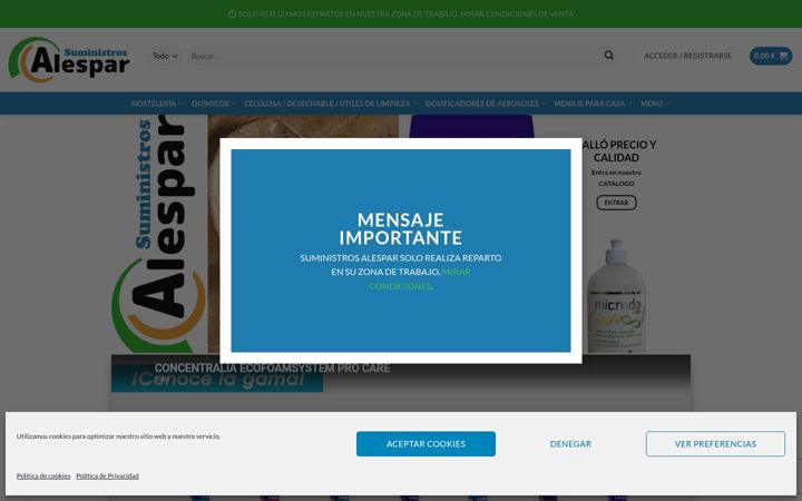 Képernyőkép: alespar.com