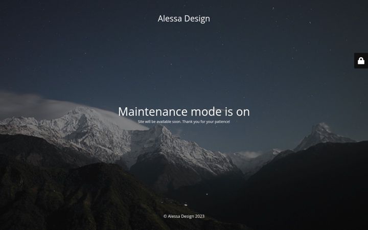 Screenshot of alessa-design.com