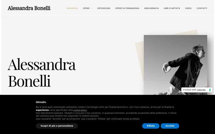 Screenshot stránky alessandrabonelli.it