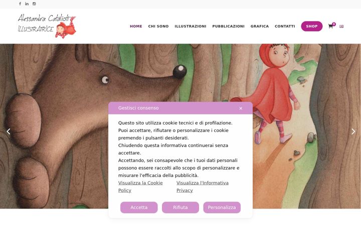 Screenshot of alessandracatalioti.com