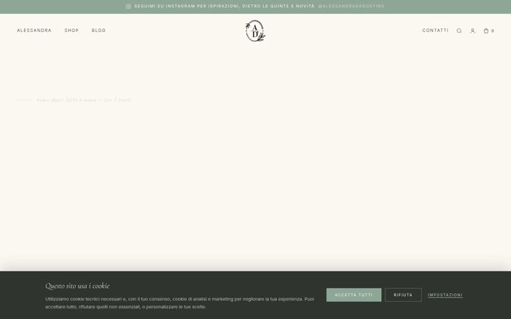 Screenshot of alessandradagostino.com