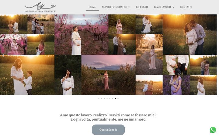 Screenshot of alessandragiudice.it