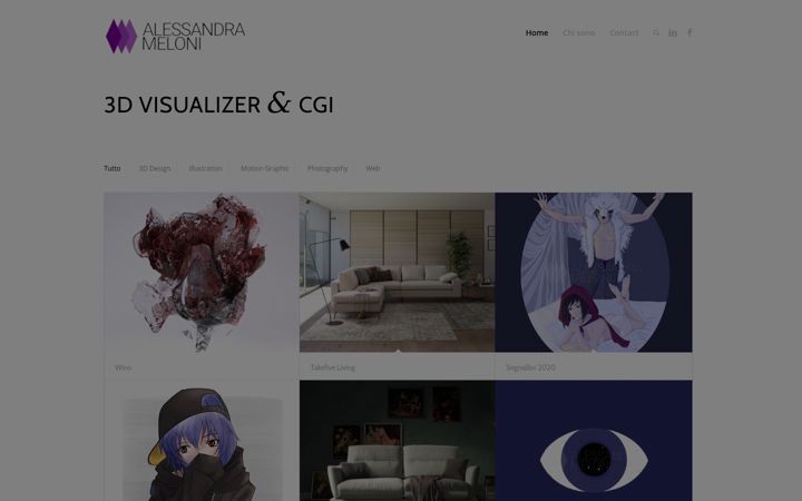 Screenshot von alessandrameloni.it
