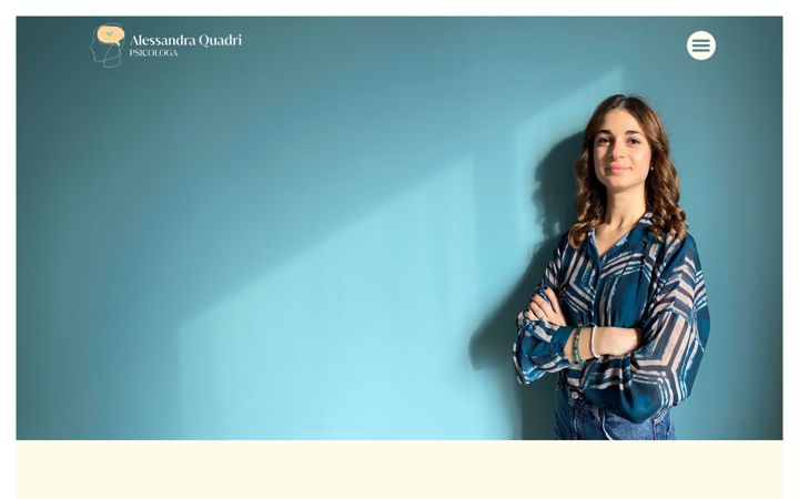Screenshot of alessandraquadripsicologa.it
