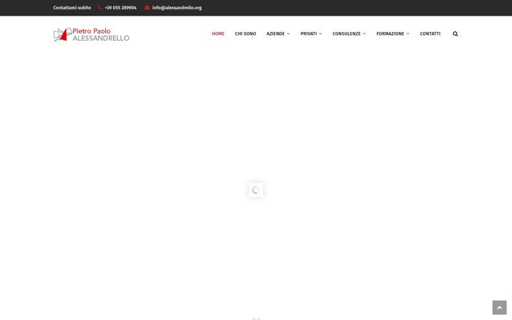 Screenshot of alessandrello.org