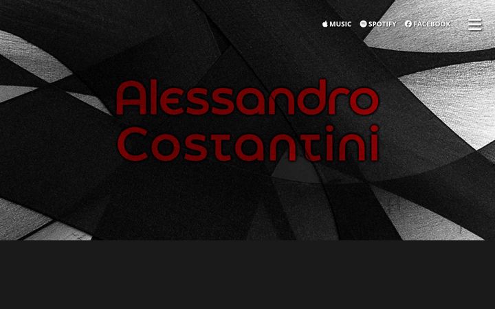 Screenshot of alessandro-costantini.com