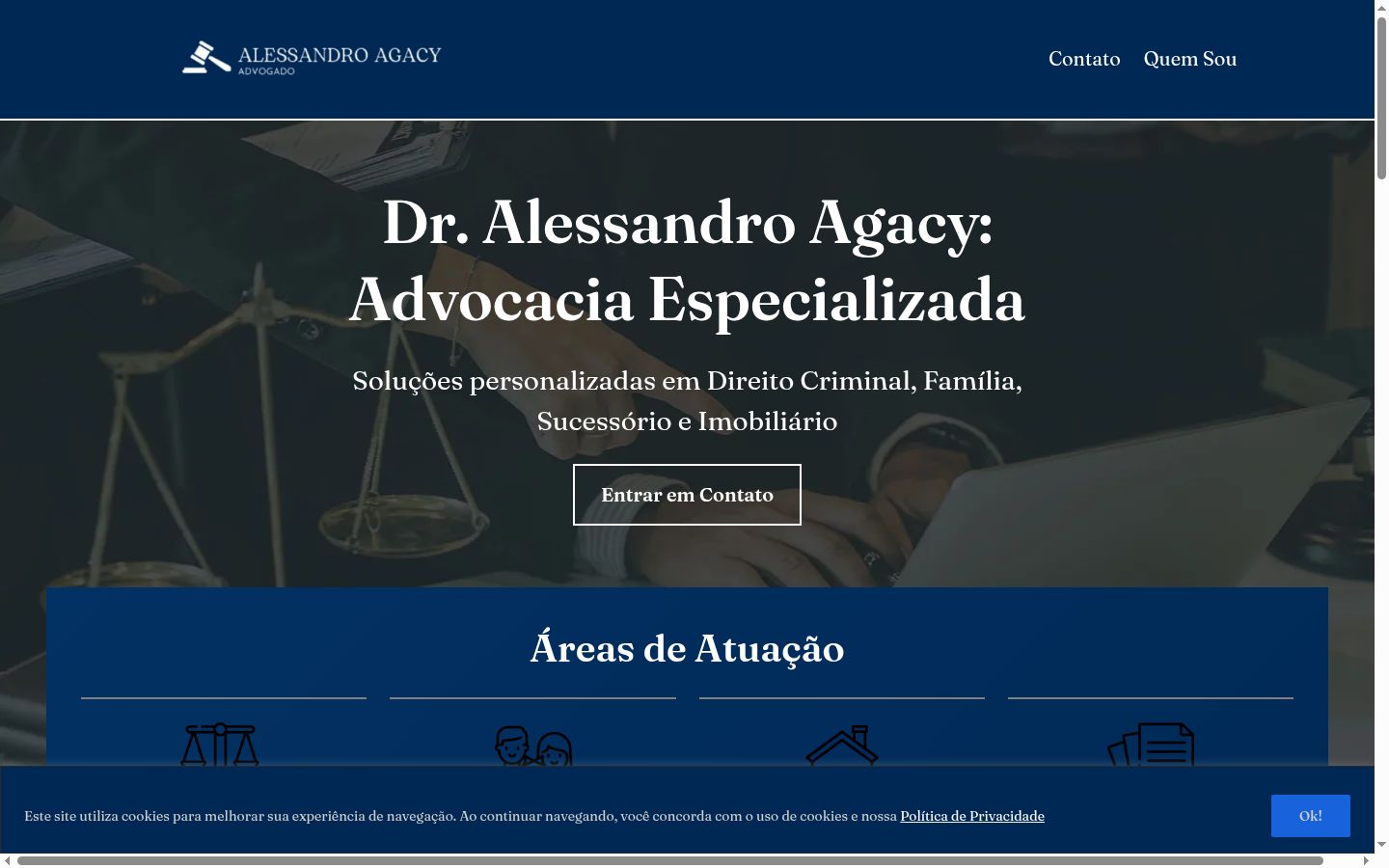 Screenshot tal-banner tal-kunsens muri qabel kwalunkwe interazzjoni