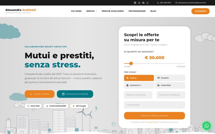 Screenshot of alessandroandrisani.com