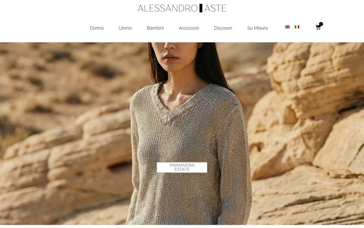 Screenshot of alessandroaste.com