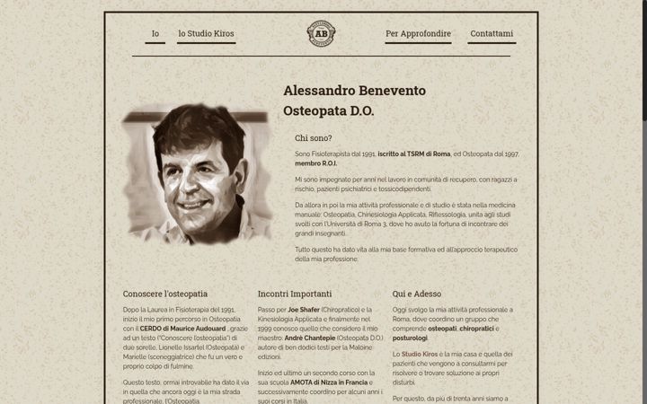 Screenshot of alessandrobenevento.it