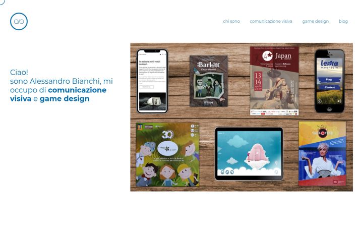 Screenshot van alessandrobianchi.ch