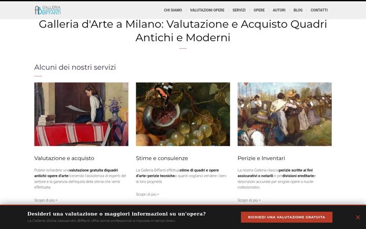 Screenshot of alessandrobiffanti.com
