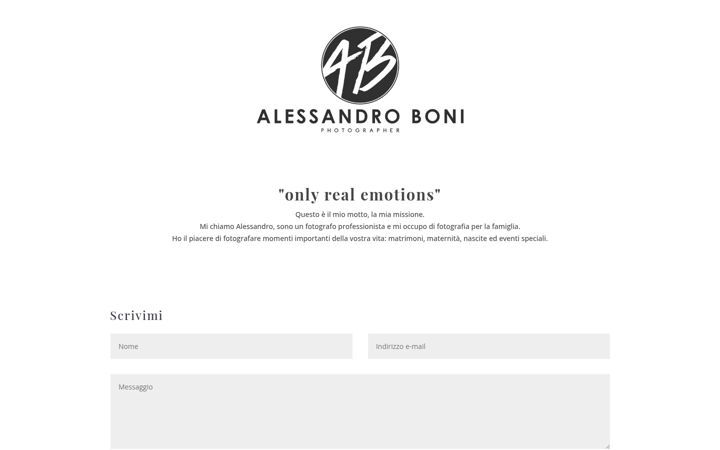 Screenshot of alessandroboni.it