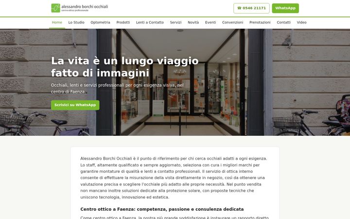 Screenshot of alessandroborchi.it