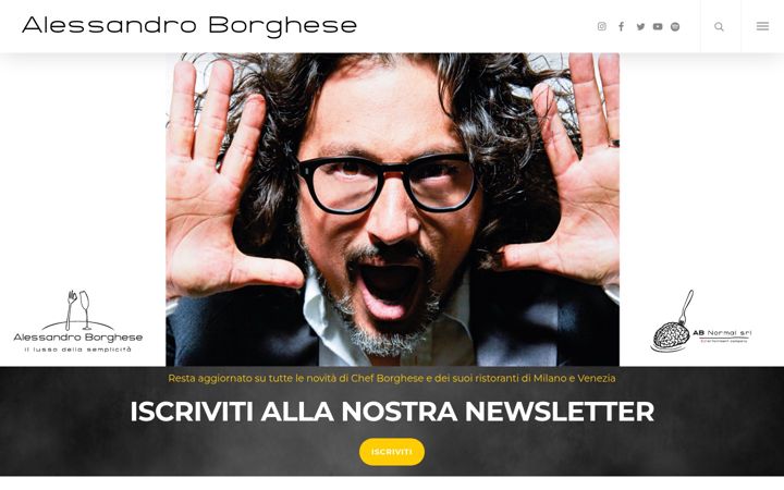 Ekrano kopija alessandroborghese.com