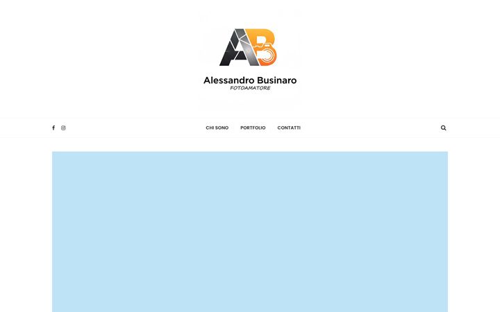 Screenshot of alessandrobusinaro.it