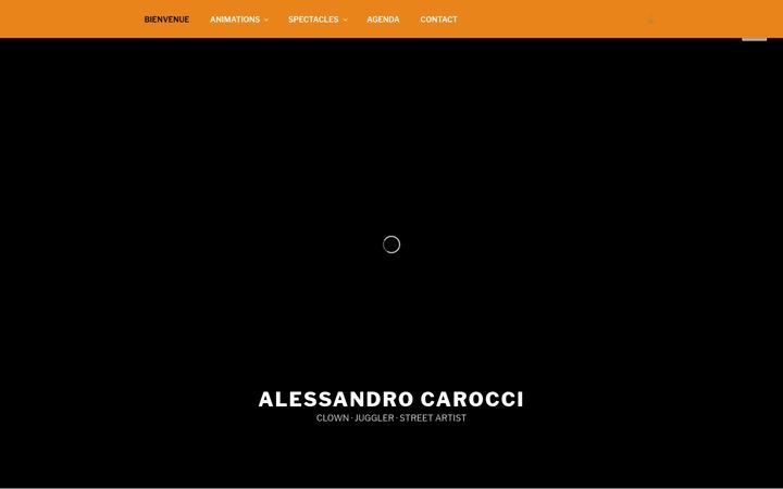 Screenshot of alessandrocarocci.com