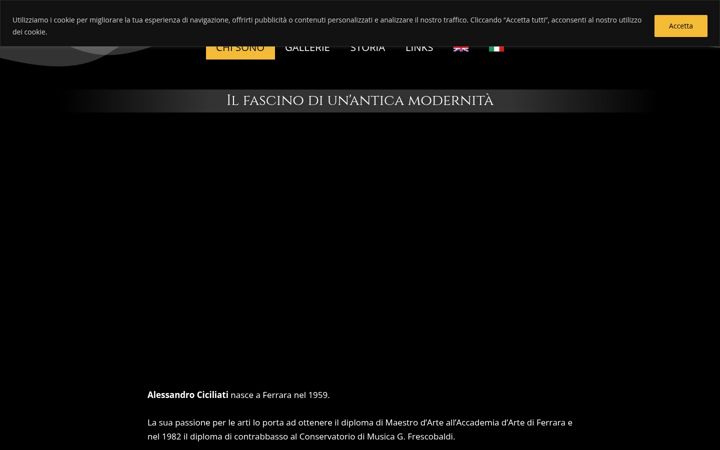 Screenshot of alessandrociciliati.it