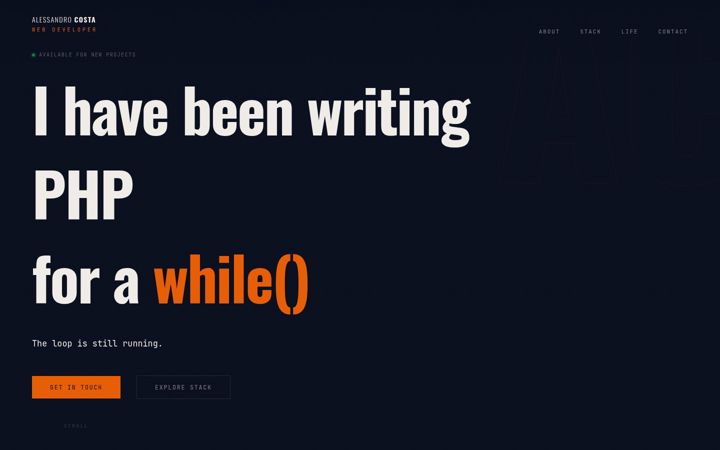 Screenshot of alessandrocosta.pro