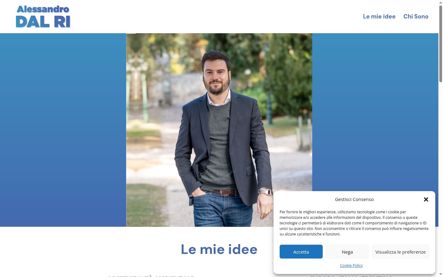 Zrzut ekranu banera zgody wyświetlanego przed jakąkolwiek interakcją