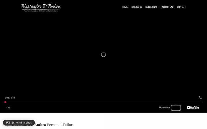 Screenshot of alessandrodambrapersonaltailor.com