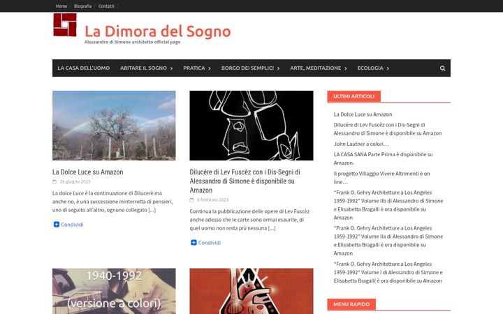Screenshot of alessandrodisimone.it