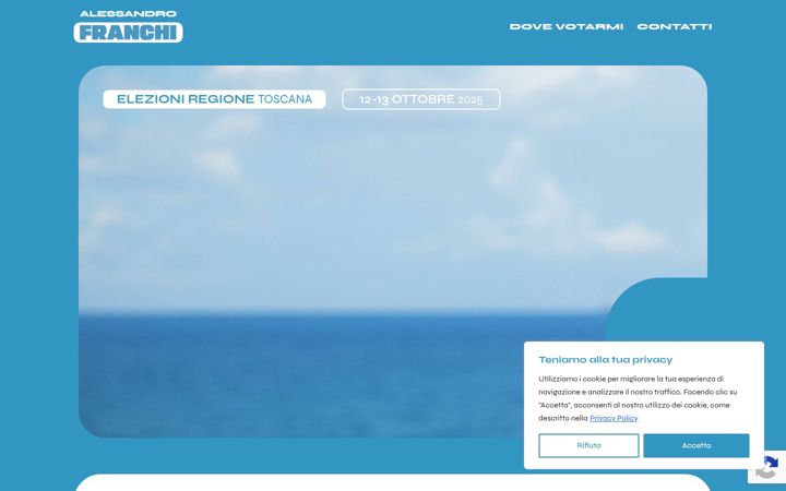 Screenshot of alessandrofranchi.com