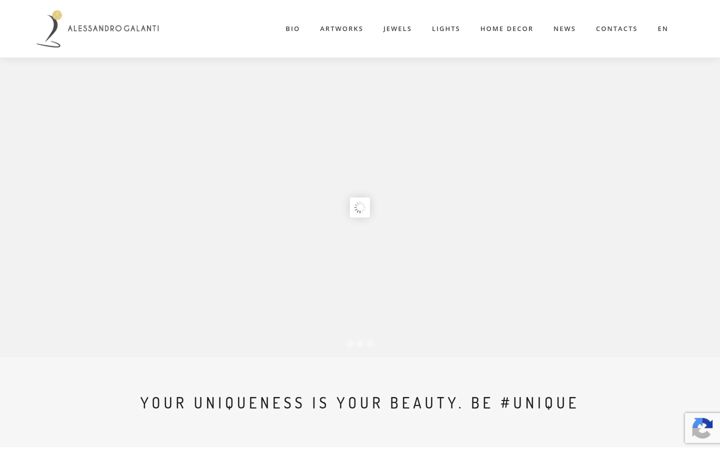 Screenshot of alessandrogalanti.com