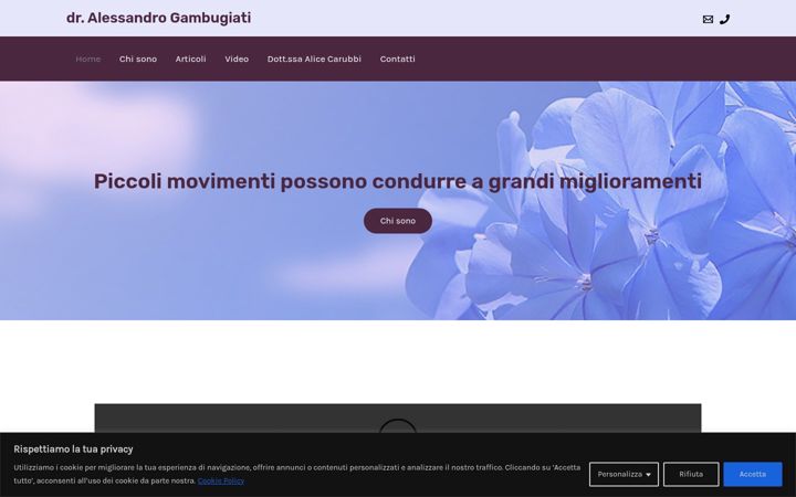 Screenshot of alessandrogambugiati.net