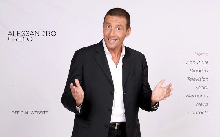 Screenshot of alessandrogreco.tv