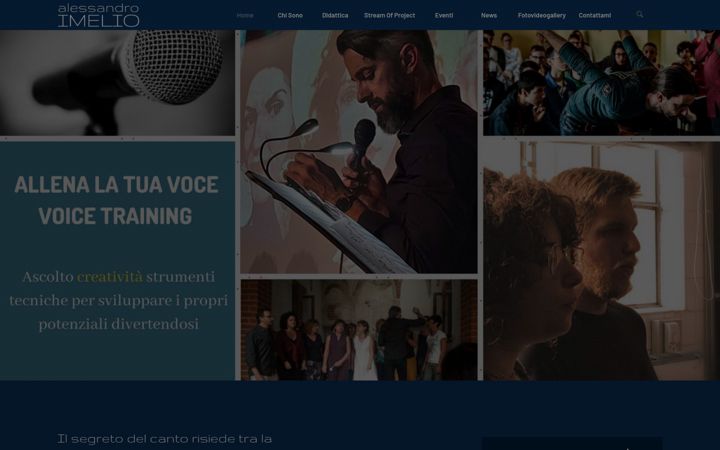 Screenshot of alessandroimelio.com