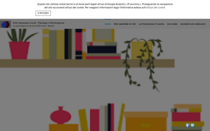Screenshot of alessandroleonti.it