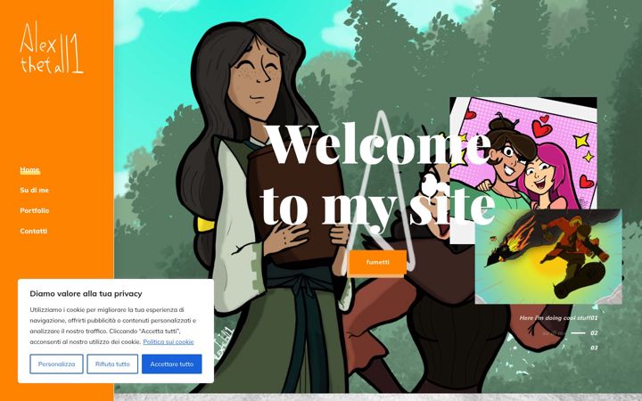 Screenshot of alessandromarchioni.it