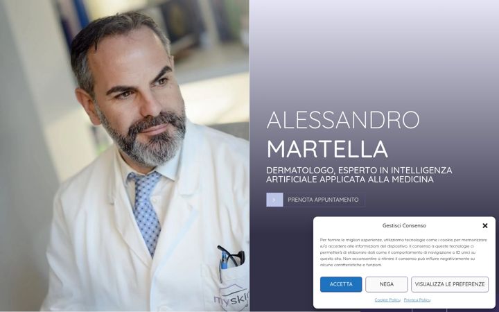 Screenshot of alessandromartella.it