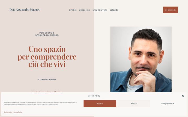 Capture d'écran de alessandromassaropsicologo.com