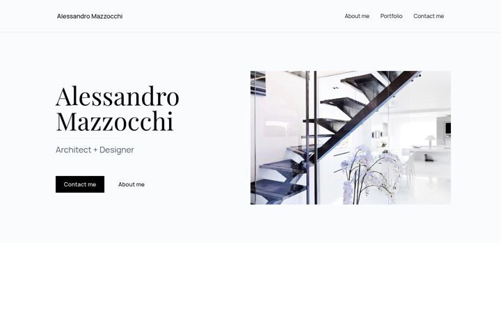 Screenshot of alessandromazzocchi.it