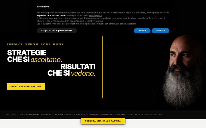 Screenshot of alessandromazzu.it