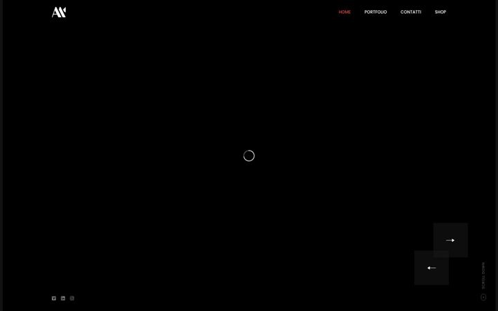 Screenshot of alessandromeraviglia.it