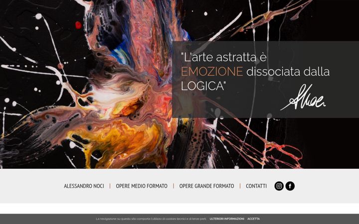 Screenshot of alessandronoci.it