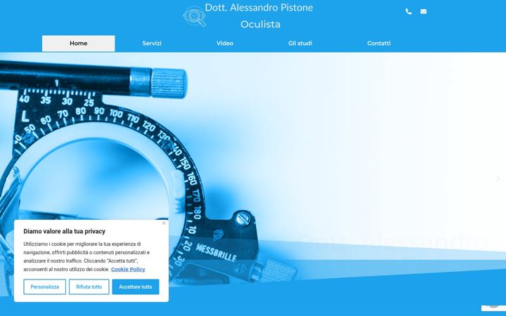 Screenshot of alessandropistone.it