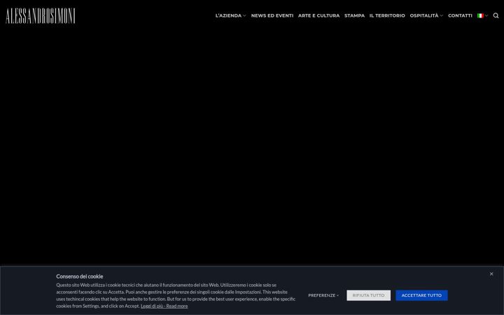 Screenshot ta' alessandrosimoni.it