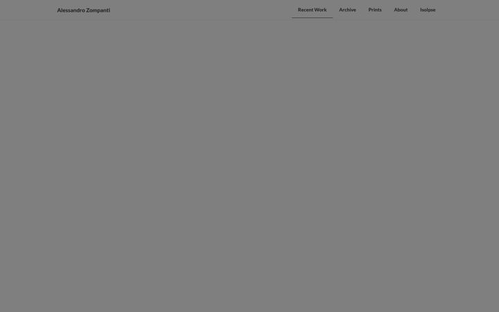 Skjermbilde av alessandrozompanti.com