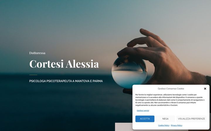 Screenshot of alessiacortesi.it