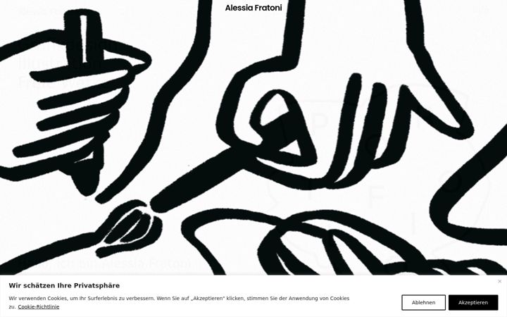 Screenshot of alessiafratoni.de