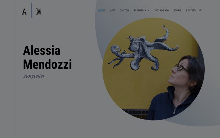 Screenshot of alessiamendozzi.it