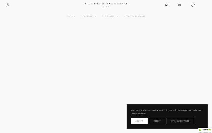 Captură de ecran a alessiamessinamilano.com