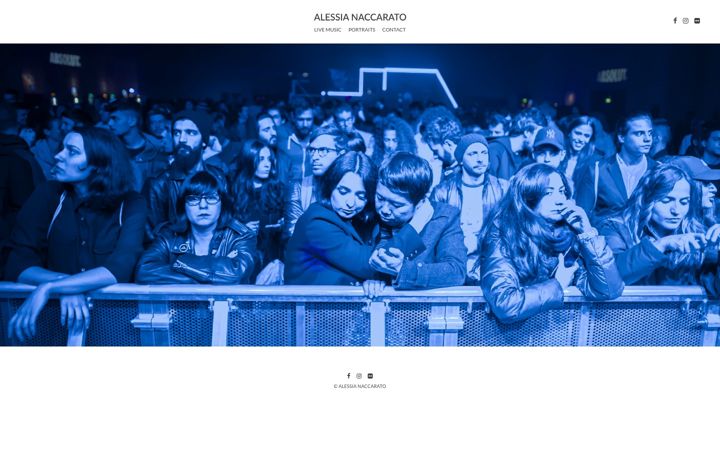 Captură de ecran a alessianaccarato.com