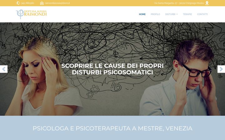 Screenshot of alessiaraimondi.it
